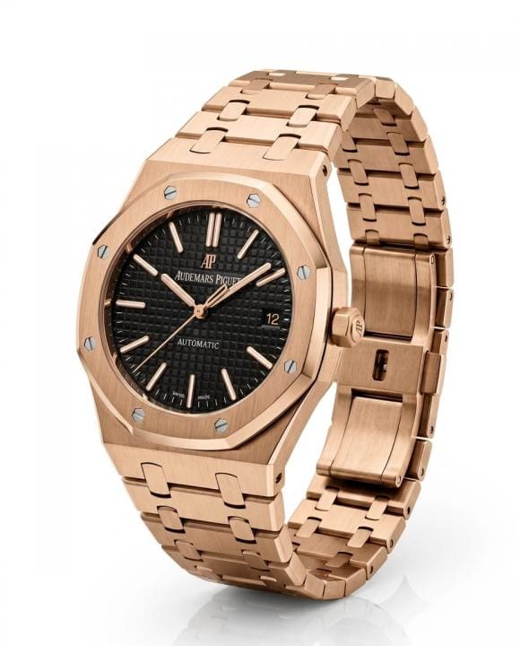 AP Royal Oak Self-Winding Gold Black