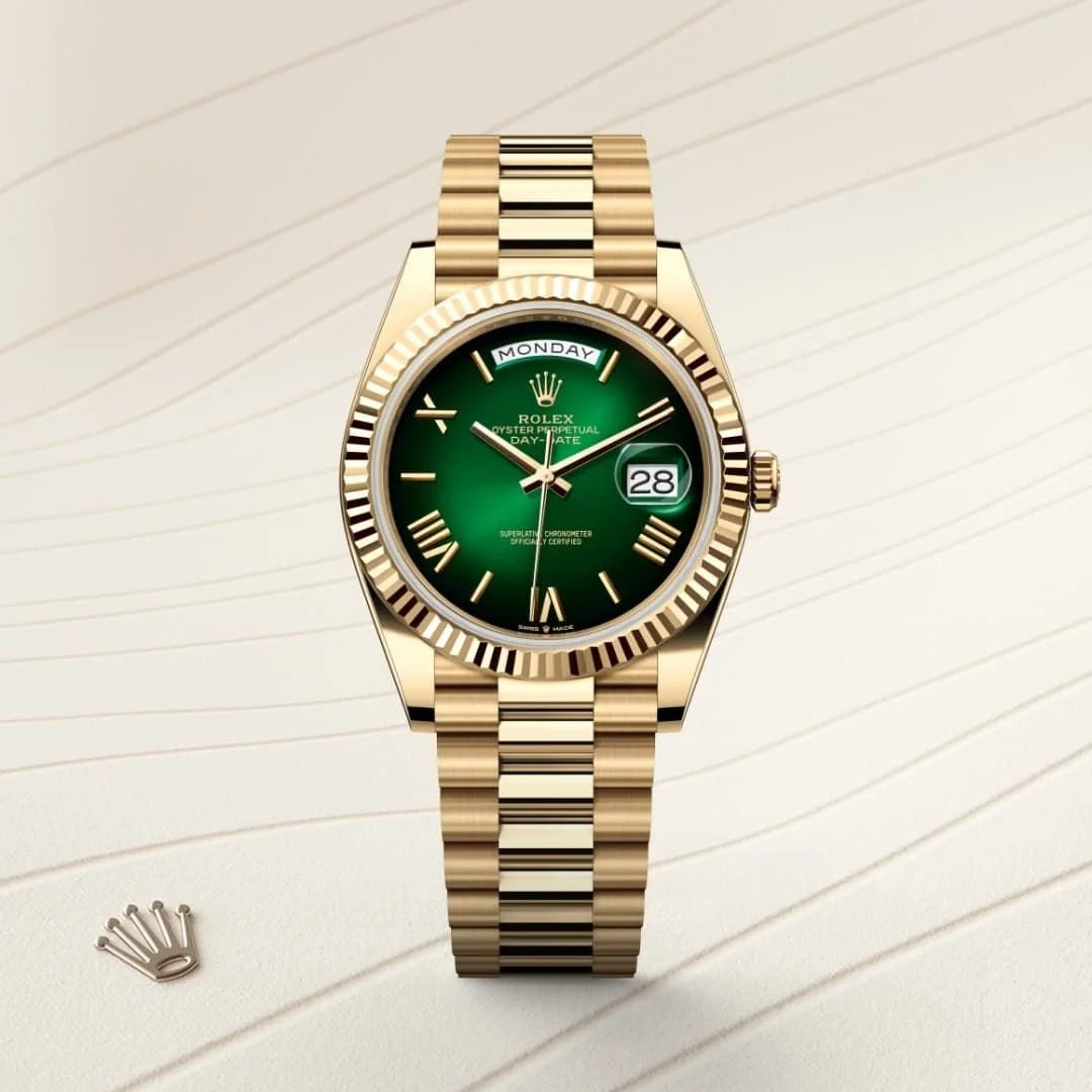 ROLEX DAY DATE (GOLD – GREEN)