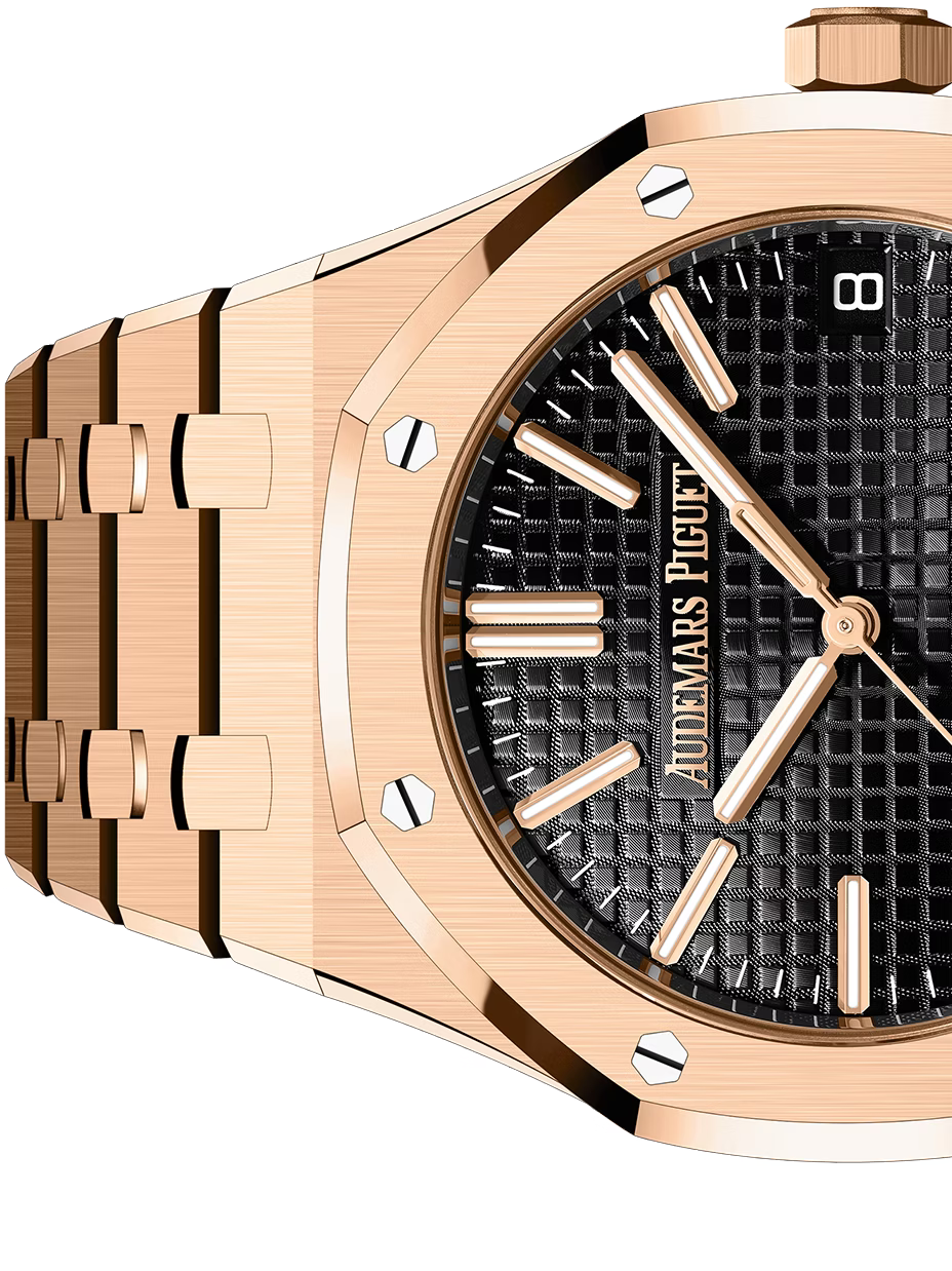 AP Royal Oak Self-Winding Gold Black