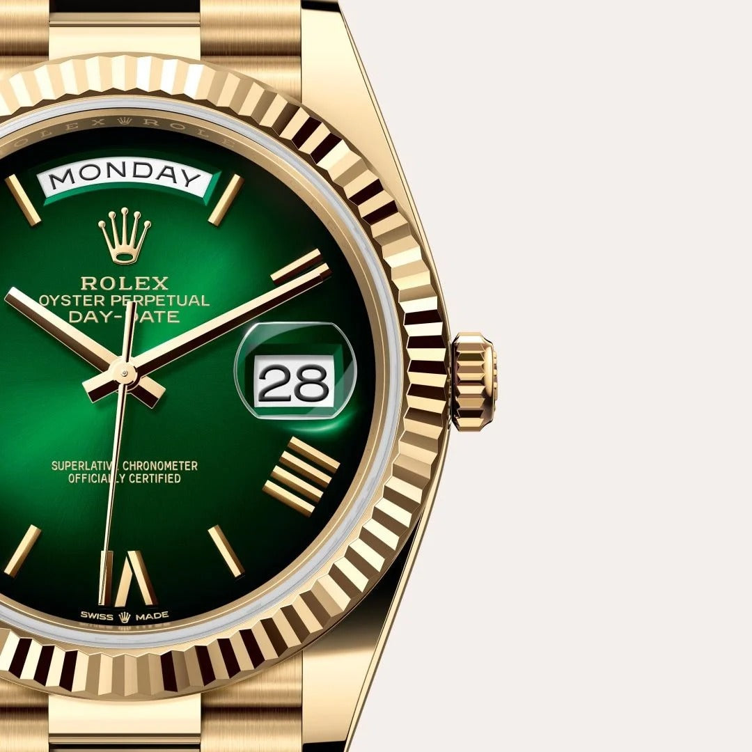 ROLEX DAY DATE (GOLD – GREEN)