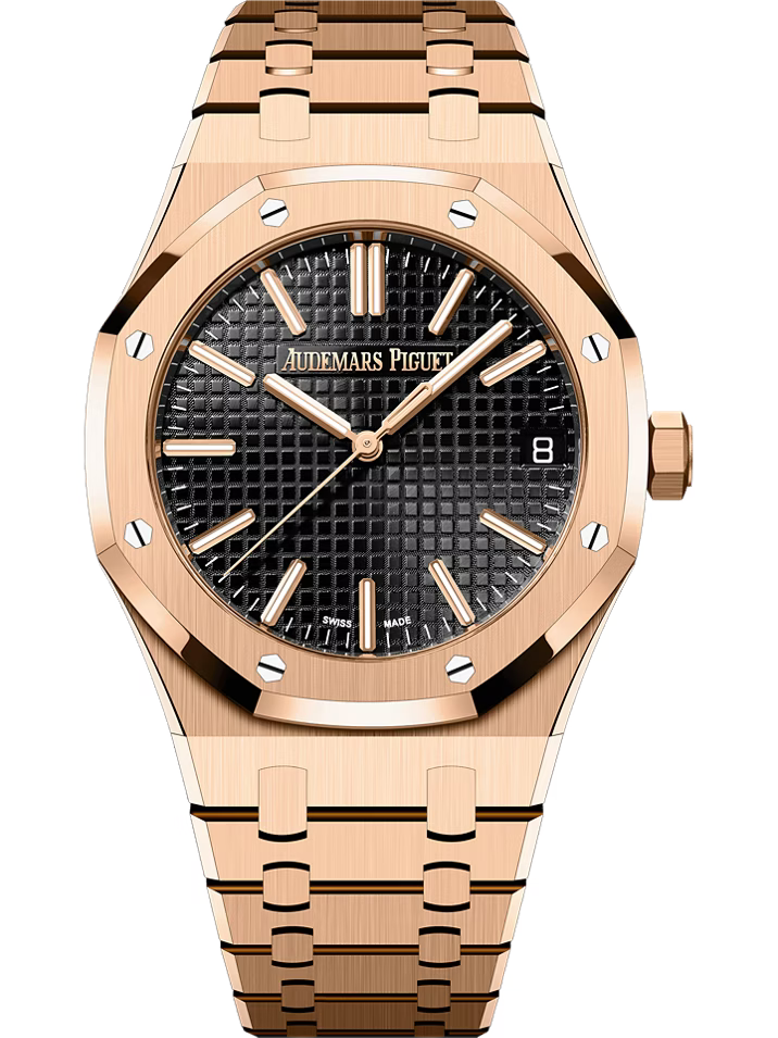 AP Royal Oak Self-Winding Gold Black