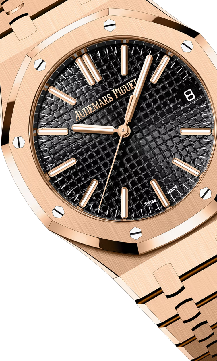AP Royal Oak Self-Winding Gold Black