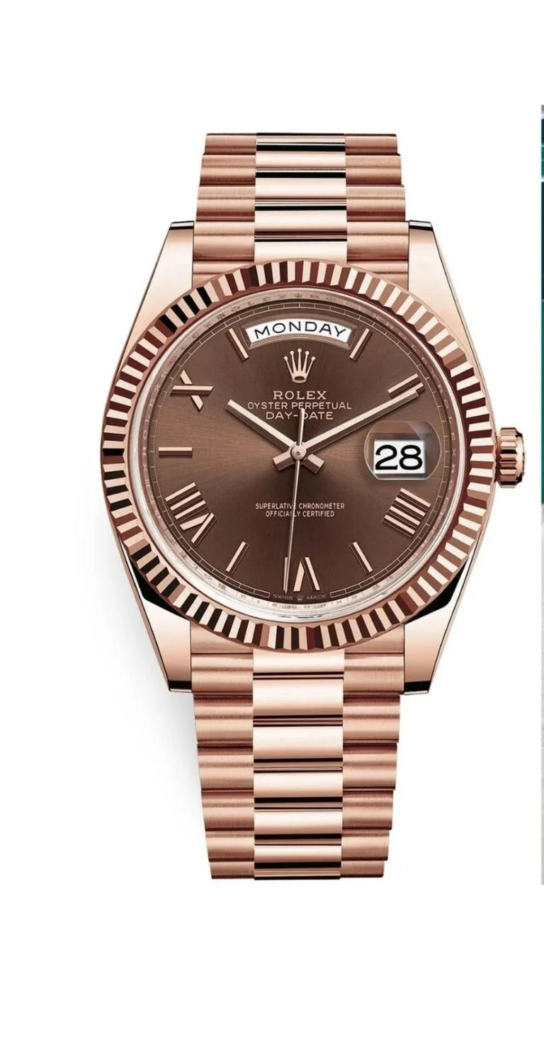 Rolex Day-Date 40 Oyster, 40 mm, Everose gold