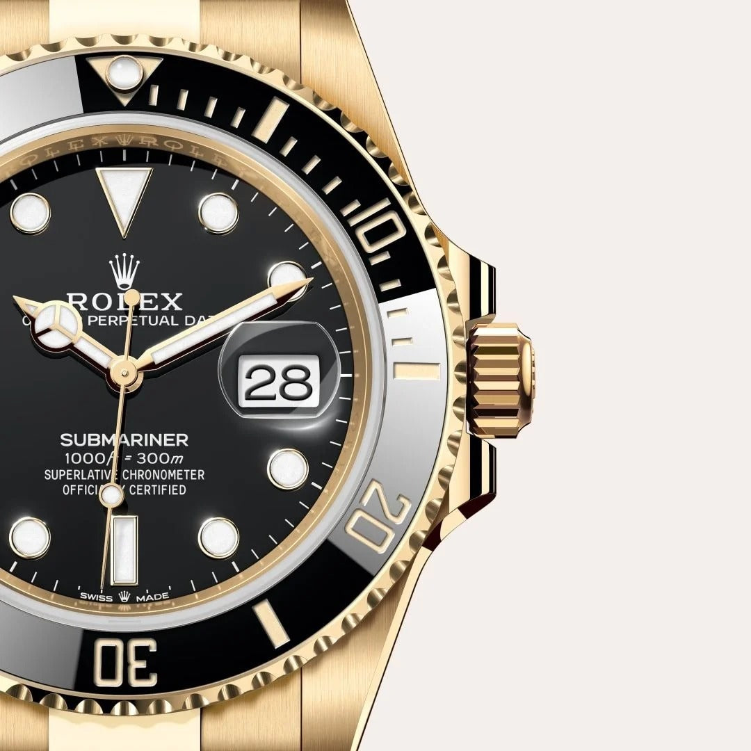 Rolex Submariner Date Oyster, 41 mm, yellow gold