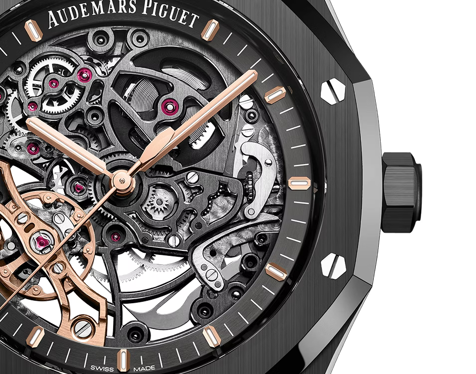 AP Royal Oak Double Balance Wheel Openworked (Black)