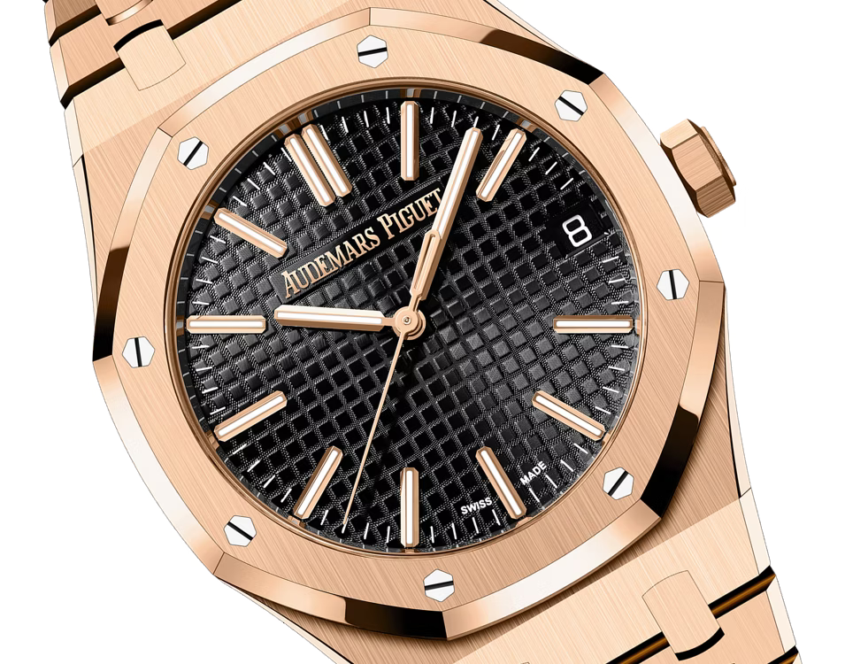 AP Royal Oak Self-Winding Gold Black