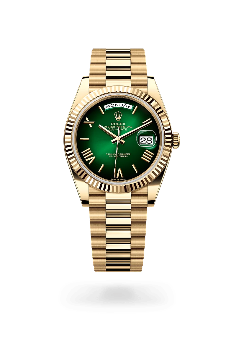 ROLEX DAY DATE (GOLD – GREEN)