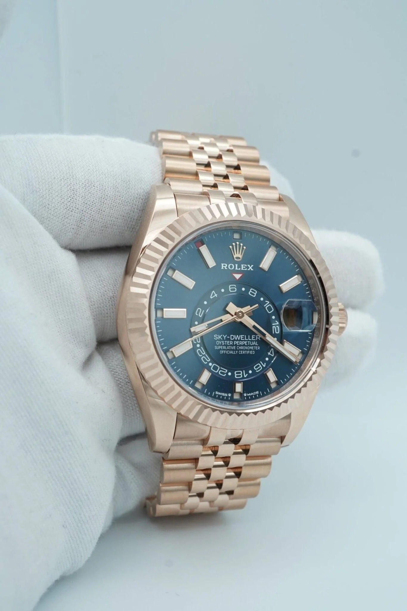 ROLEX SKY DWELLER (GOLD BLUE)